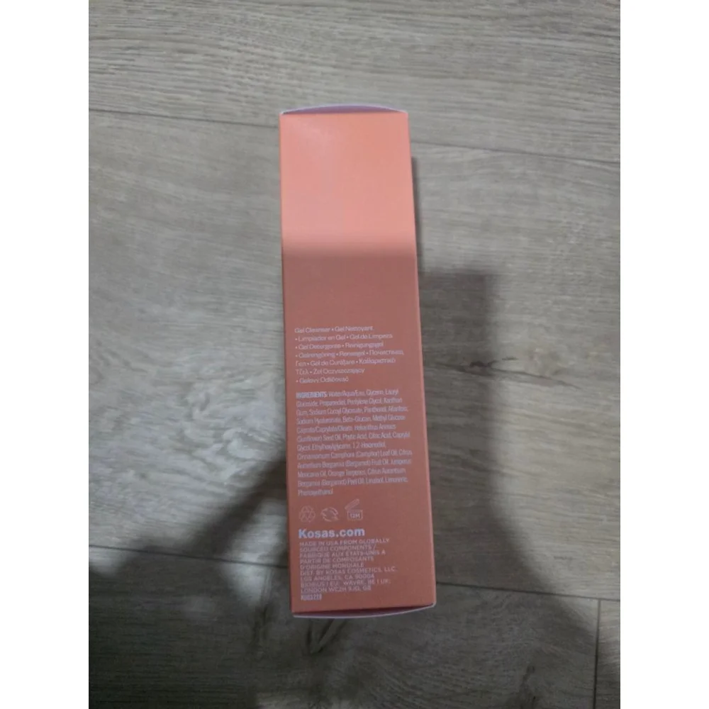 New Kosas Plump + Juicy Comfy Clean Gel Cleanser Mrsp $38